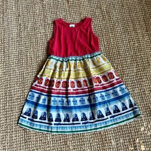 Hanna Andersson Star Wars Print Dress - size 6/7